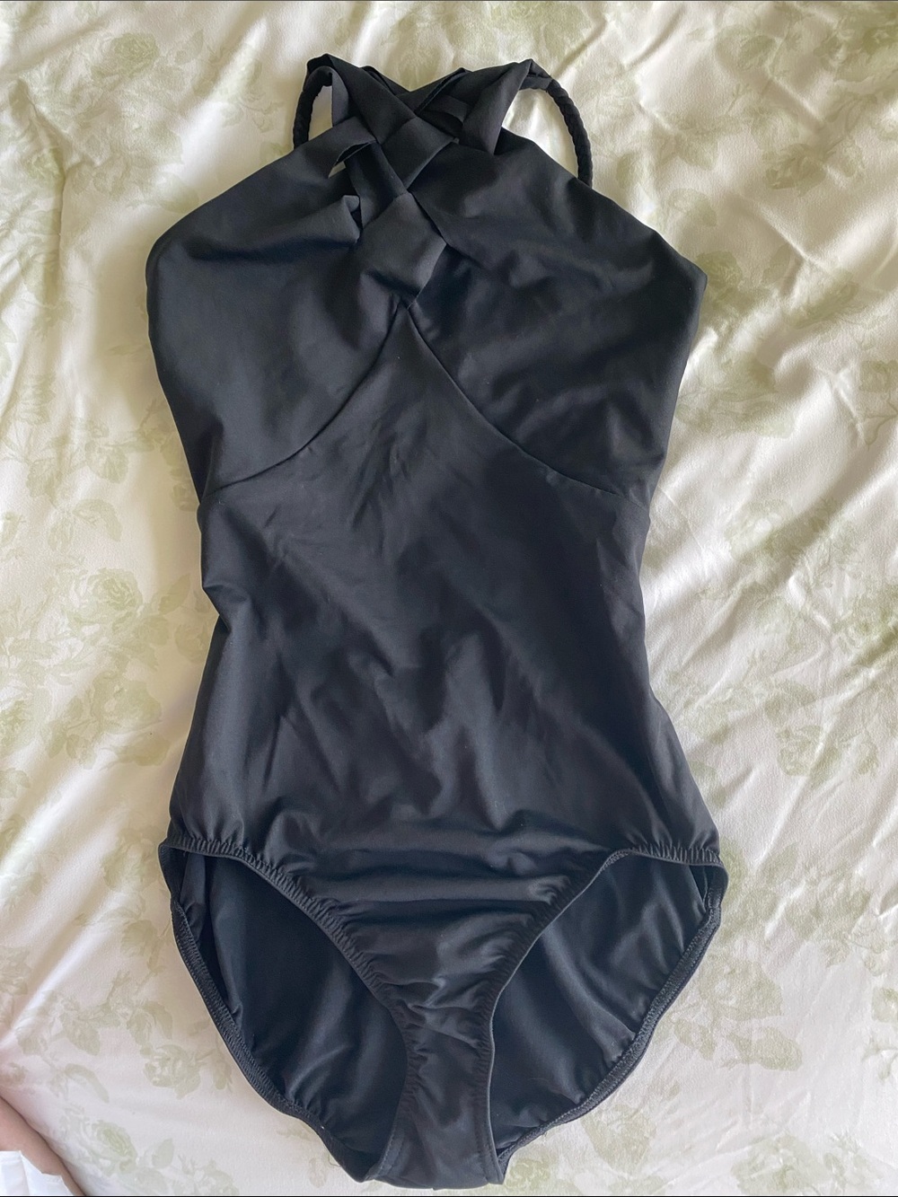 Mirella leotard with braided details (size small)